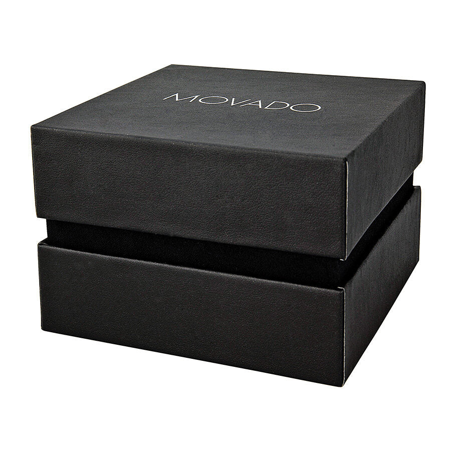  Shop Authentic Movado Museum Classic Black Dial Black Leather Strap Watch For Women - 0606503 - Luxxuri