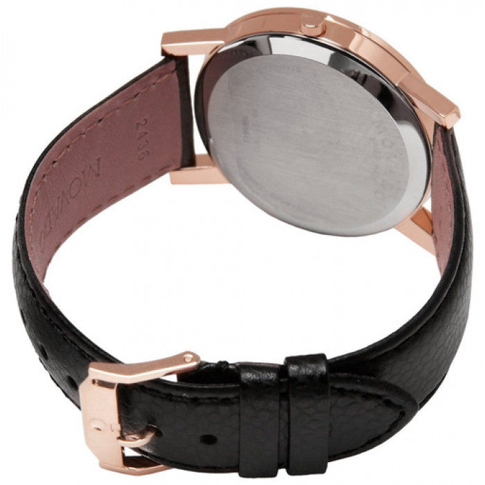  Shop Authentic Movado Museum Classic Black Dial Black Leather Strap Watch For Men - 607060 - Luxxuri