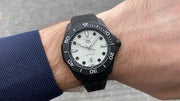  Shop Authentic Tag Heuer Aquaracer Professional 300 Automatic White Dial Black Rubber Strap Watch for Men - WBP201D.FT6197 - Luxxuri