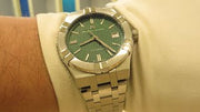  Shop Authentic Maurice Lacroix Aikon Automatic Green Dial Silver Steel Strap Watch for Men - AI1807-SS002-630-1 - Luxxuri
