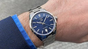  Shop Authentic Tag Heuer Carrera Date Blue Dial Silver Steel Strap Watch for Men - WBN2112.BA0639 - Luxxuri