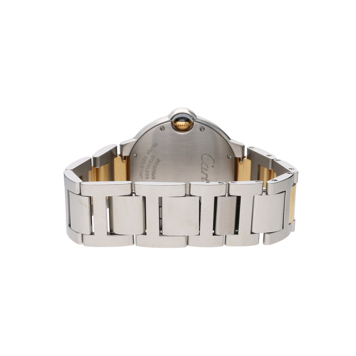  Shop Authentic Cartier Ballon Bleu Silver Dial Two Tone Steel Strap Watch for Unisex Watch - W69008Z3 - Luxxuri