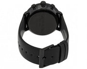  Shop Authentic Calvin Klein High Noon Black Dial Black Leather Strap Watch for Men - K8M274CB - Luxxuri