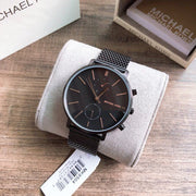  Shop Authentic Michael Kors Jaryn Black Dial Black Stainless Steel Strap Watch for Men - MK8504 - Luxxuri