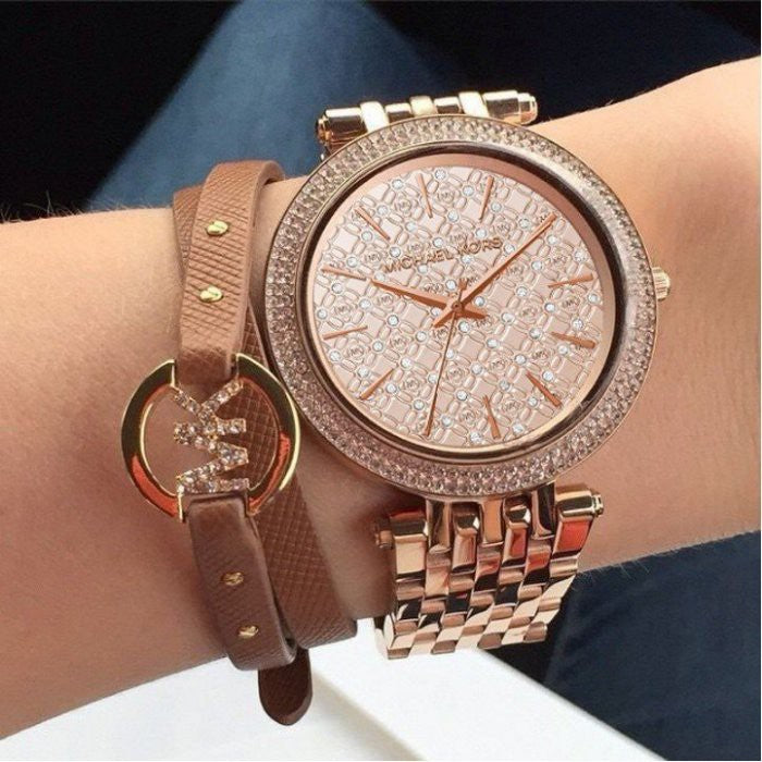  Shop Authentic Michael Kors Darci Rose Gold Dial Steel Strap Watch for Women - MK3399 - Luxxuri