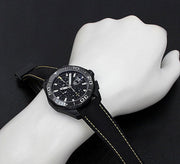  Shop Authentic Tag Heuer Aquaracer Chronograph PVD Black Dial Black Nylon Strap Watch for Men - CAY218A.FC6361 - Luxxuri