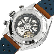  Shop Authentic Tag Heuer Carrera Automatic Chronograph Blue Dial Brown Leather Strap Watch for Men - CBN2A1A.FC6537 - Luxxuri