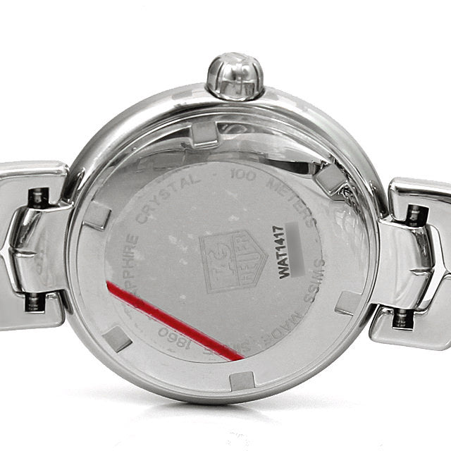  Shop Authentic Tag Heuer Link Diamonds Mother of Pearl Dial Silver Steel Strap Watch for Women -  WAT1417.BA0954 - Luxxuri