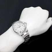  Shop Authentic Tag Heuer Aquaracer Automatic White Dial Silver Steel Strap Watch for Men - WAY2111.BA0928 - Luxxuri