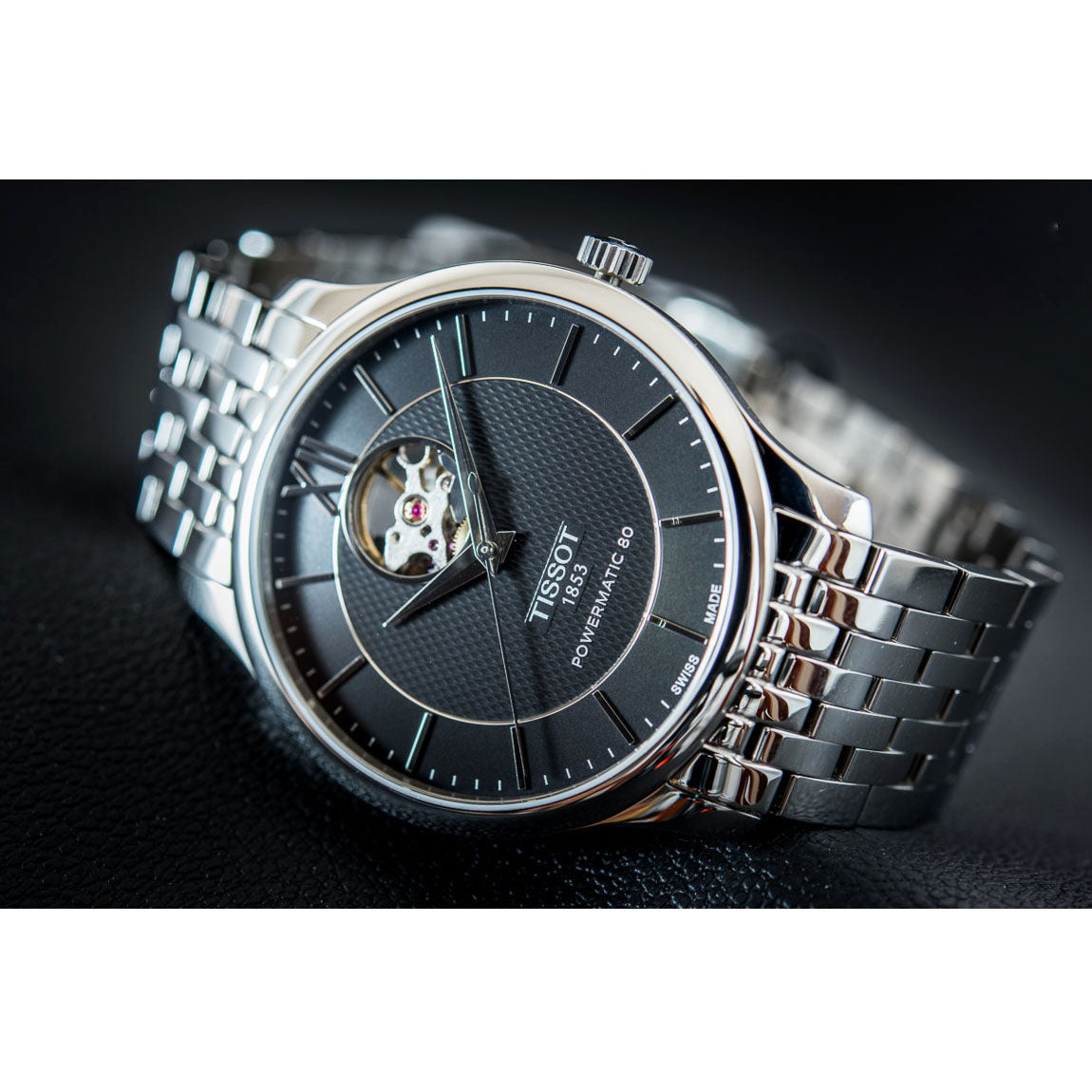  Shop Authentic Tissot Tradition Automatic Open Heart Automatic Watch For Men - T063.907.11.058.00 - Luxxuri