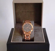  Shop Authentic Burberry The City Grey Dial Rose Gold Steel Strap Watch for Men - BU9353 - Luxxuri