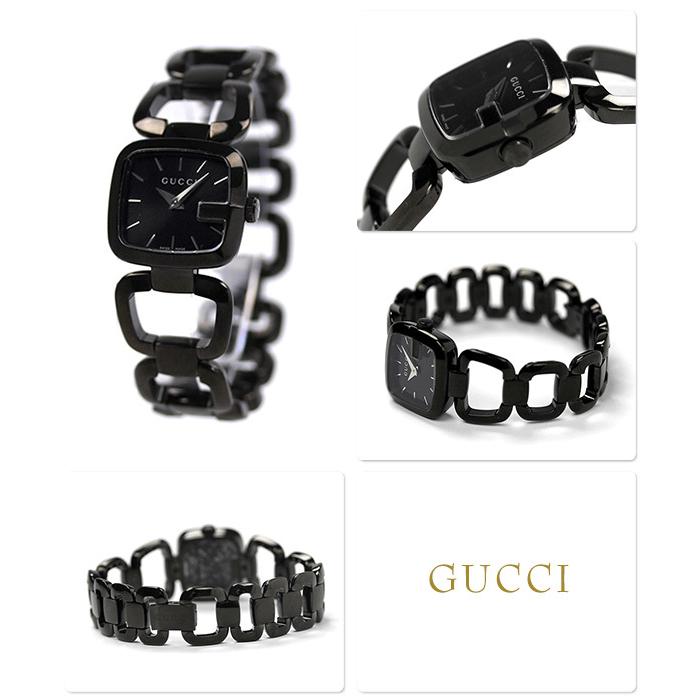  Shop Authentic Gucci G Ladies Quartz 125 G Series Black Dial Bracelet Watch For Women - YA125504 - Luxxuri
