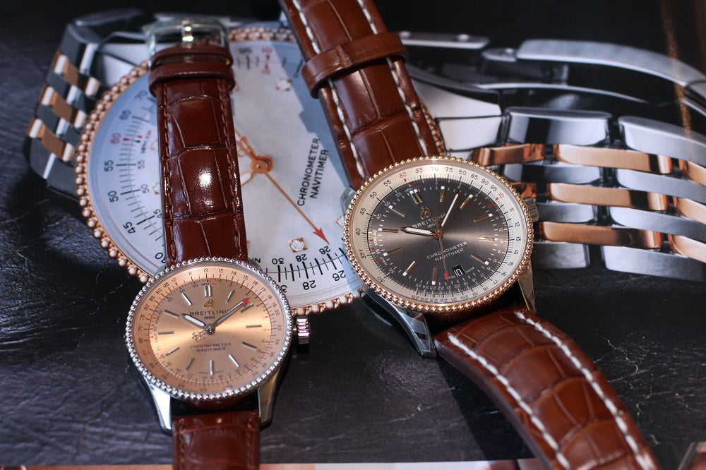  Shop Authentic Breitling Navitimer Automatic 35 Brown Dial Brown Leather Strap Watch for Men - A17395201K1P1 - Luxxuri