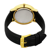  Shop Authentic Movado Ultra Slim Black Dial Black Leather Strap Watch For Men - 0607087 - Luxxuri
