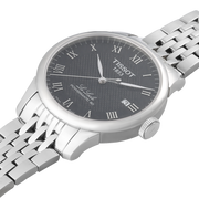  Shop Authentic Tissot Le Locle Powermatic 80 Black Dial Silver Steel Strap Watch For Men - T006.407.11.053.00 - Luxxuri