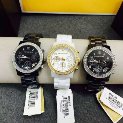  Shop Authentic Michael Kors Runway Black Dial Black Steel Strap Watch for Women - MK5190 - Luxxuri