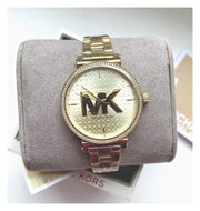  Shop Authentic Michael Kors Sofie Quartz Gold Dial Gold Steel Strap Watch For Women - MK4334 - Luxxuri