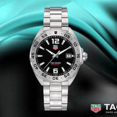  Shop Authentic Tag Heuer Formula 1 Quartz Black Dial Watch For Men - WAZ1112.BA0875 - Luxxuri