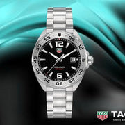  Shop Authentic Tag Heuer Formula 1 Quartz Black Dial Watch For Men - WAZ1112.BA0875 - Luxxuri