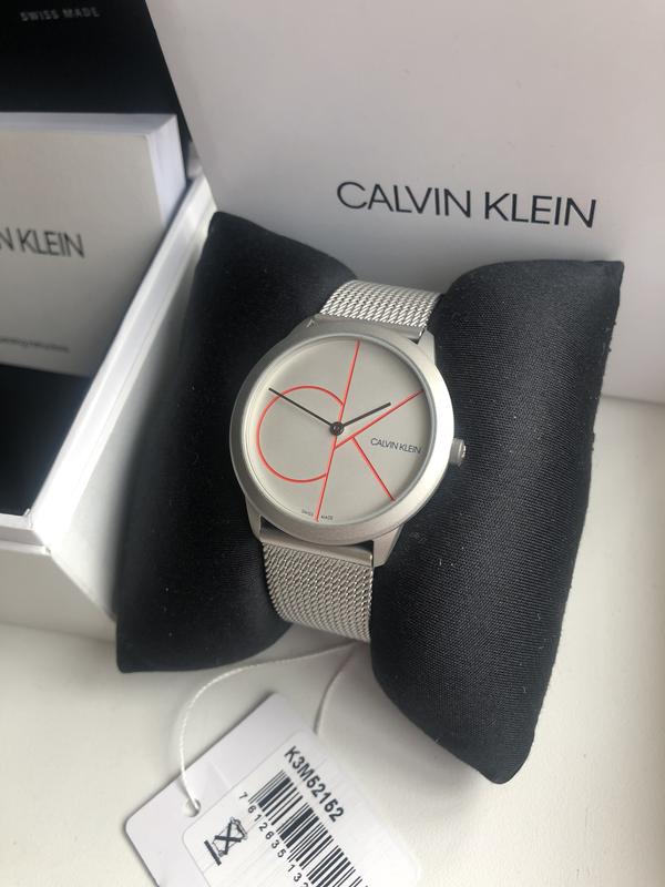  Shop Authentic Calvin Klein Minimal White Dial Silver Mesh Bracelet Watch for Women - K3M52152 - Luxxuri