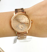  Shop Authentic Michael Kors Jaryn Rose Gold Dial Rose Gold Steel Strap Watch for Women - MK3621 - Luxxuri