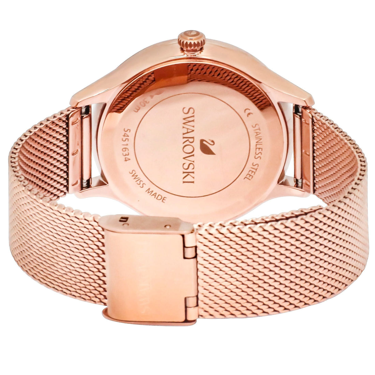  Shop Authentic Swarovski Octea Nova Grey Dial Gold Mesh Bracelet Watch for Women - 5451634 - Luxxuri