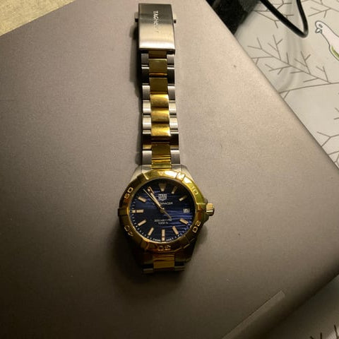  Shop Authentic Tag Heuer Aquaracer Blue Dial Watch for Women - WBD1325.BB0320 - Luxxuri