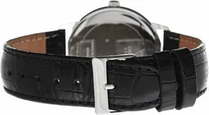  Shop Authentic Guess Wafer Analog Black Dial Black Leather Strap Watch For Men - W70016G1 - Luxxuri
