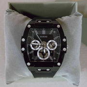  Shop Authentic Guess Phoenix Multifunction Black Dial Black Rubber Strap Watch for Men - GW0203G3 - Luxxuri