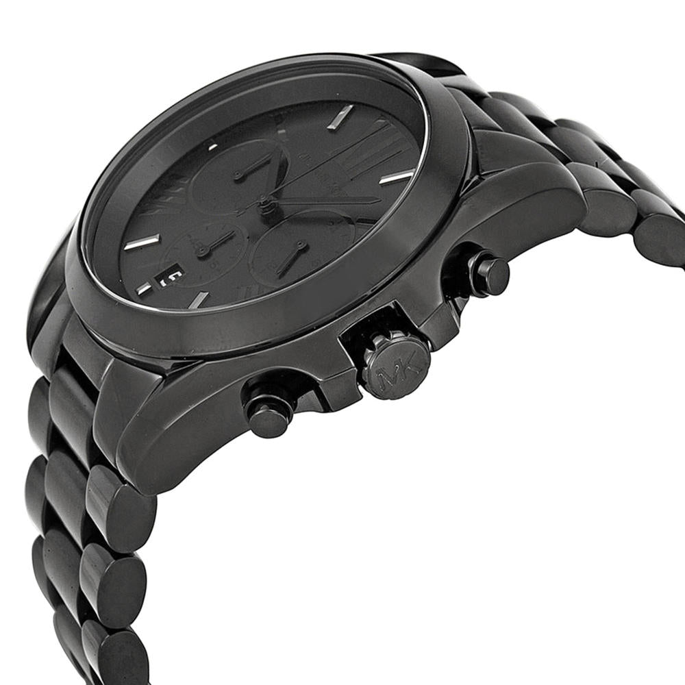  Shop Authentic Michael Kors Bradshaw Black Dial Black Steel Strap Watch for Men - MK5550 - Luxxuri