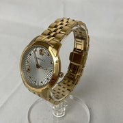  Shop Authentic Versace Audrey Quartz Grey Dial Gold Steel Strap Watch for Women - VELR00719 - Luxxuri