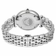  Shop Authentic Emporio Armani Retro Black Dial Silver Steel Strap Watch For Men - AR1676 - Luxxuri