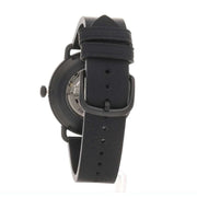  Shop Authentic Emporio Armani Aviator Chronograph Black Dial Black Leather Strap Watch For Men - AR60028 - Luxxuri