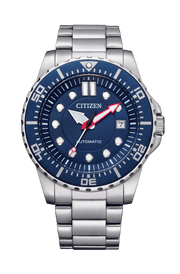  Shop Authentic Citizen Promaster Mechanical Blue Dial Silver Steel Strap Watch For Men - NJ0121-89L - Luxxuri