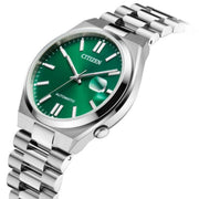  Shop Authentic Citizen Tsuyosa Automatic Green Dial Silver Steel Strap Watch For Men - NJ0150-81X - Luxxuri