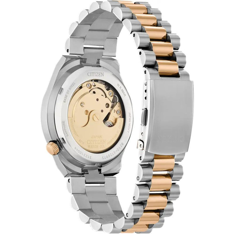  Shop Authentic Citizen Tsuyosa Automatic Grey Dial Two Tone Steel Strap Watch For Men - NJ0154-80H - Luxxuri