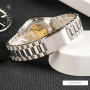  Shop Authentic Citizen x Pantone Automatic Blazing Red Dial Silver Steel Strap Watch For Men - NJ0158-89W - Luxxuri