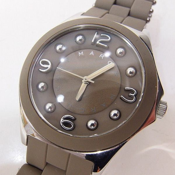  Shop Authentic Marc Jacobs Pelly Grey Dial Grey Silicone Strap Watch for Women - MBM2539 - Luxxuri