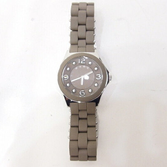  Shop Authentic Marc Jacobs Pelly Grey Dial Grey Silicone Strap Watch for Women - MBM2539 - Luxxuri