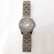  Shop Authentic Marc Jacobs Pelly Grey Dial Grey Silicone Strap Watch for Women - MBM2539 - Luxxuri