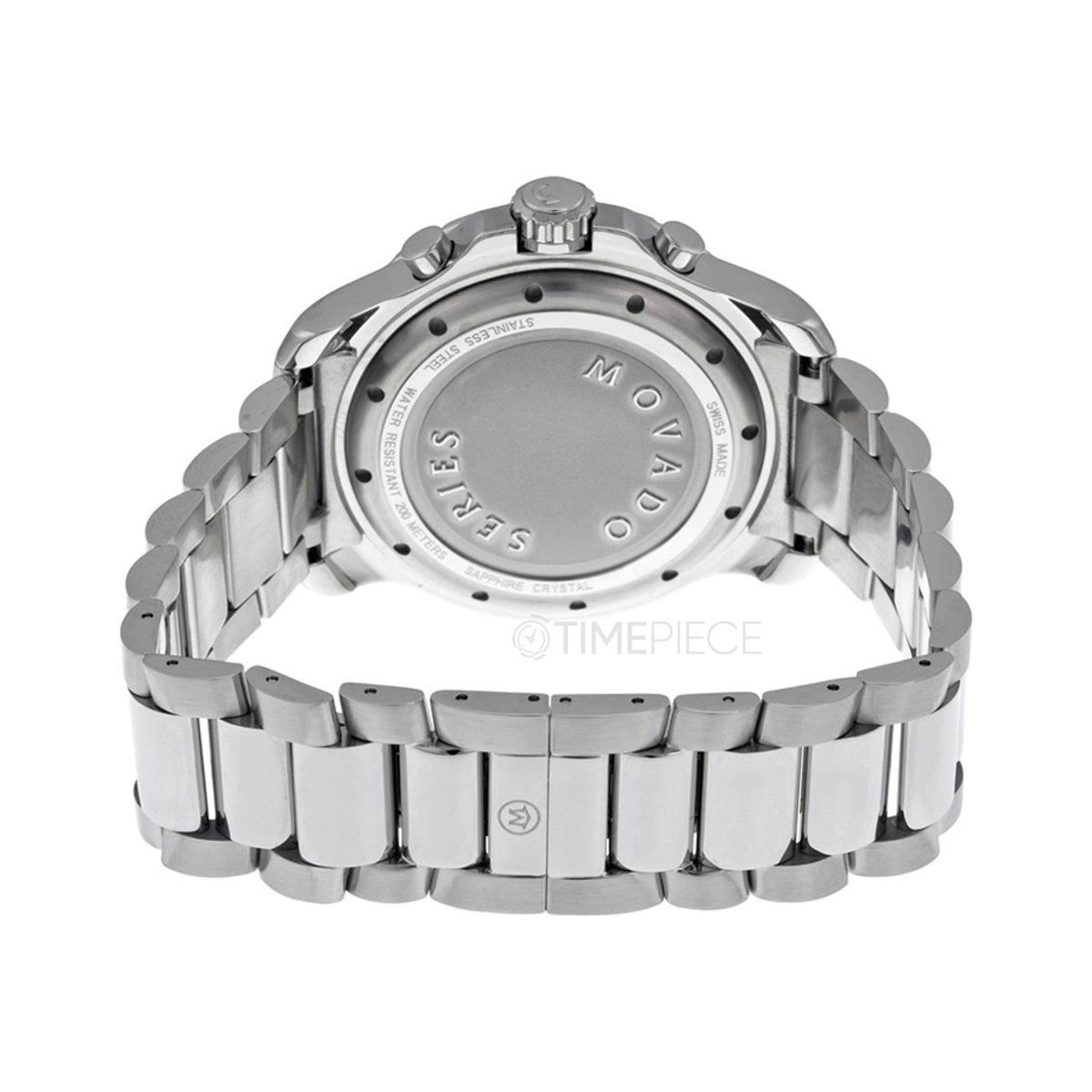  Shop Authentic Movado Series 800 Chronograph Black Dial Silver Steel Strap Watch For Men - 2600110 - Luxxuri