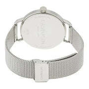  Shop Authentic Calvin Klein Even Black Dial Silver Mesh Bracelet Watch for Women - K7B21121 - Luxxuri