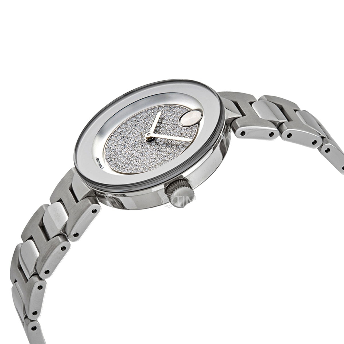  Shop Authentic Movado Bold Silver Dial Silver Steel Strap Watch For Women - 3600567 - Luxxuri