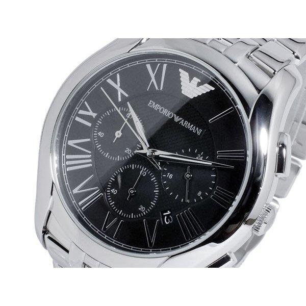  Shop Authentic Emporio Armani Classic Chronograph Black Dial Silver Steel Strap Watch For Men - AR1786 - Luxxuri