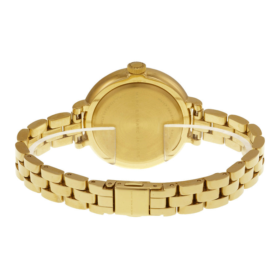  Shop Authentic Marc Jacobs Sally Blue Dial Gold Steel Strap Watch for Women - MBM3366 - Luxxuri