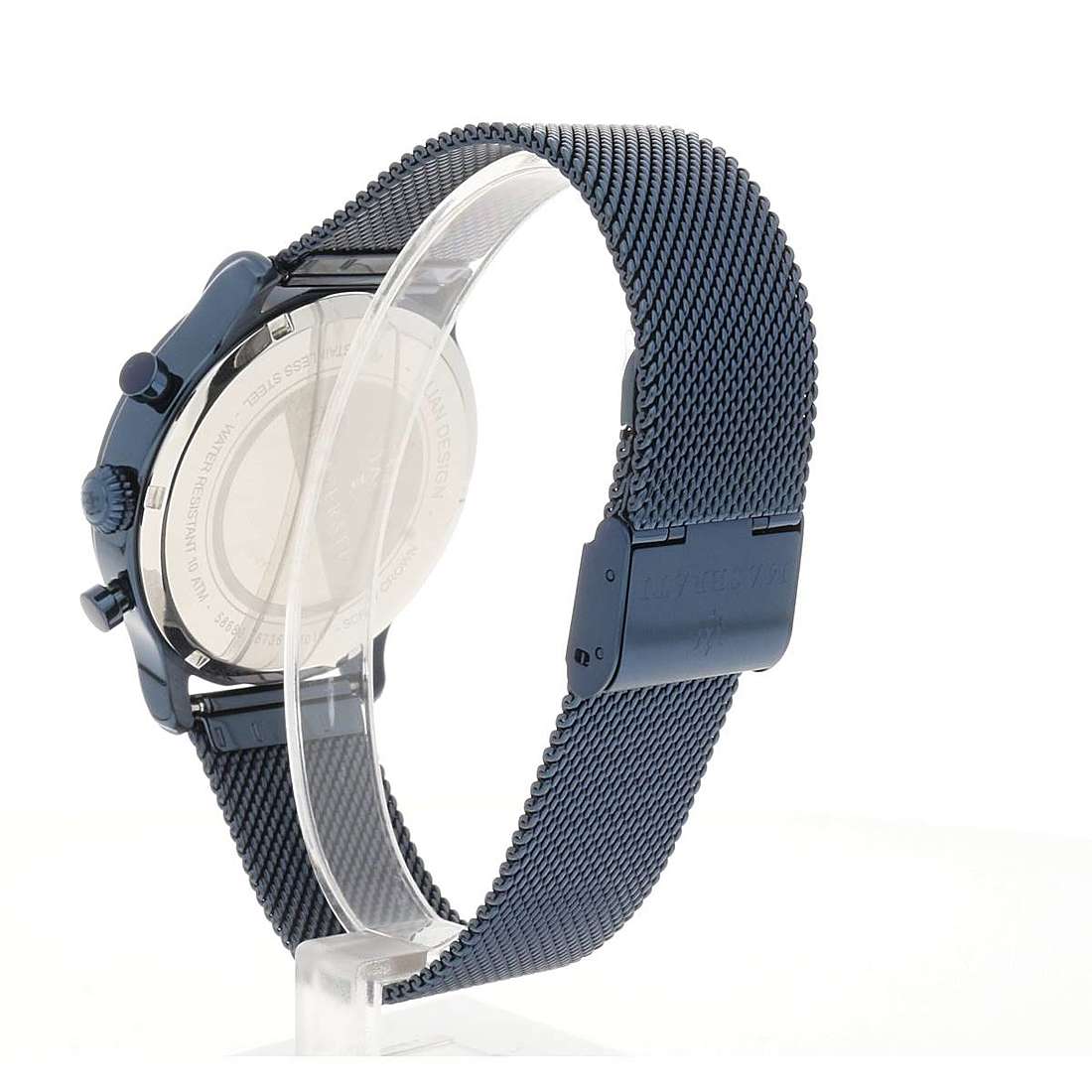  Shop Authentic Maserati Epoca Analog Blue Dial Blue Mesh Bracelet Watch For Men - R8873618010 - Luxxuri