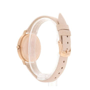  Shop Authentic Emporio Armani Kappa Rose Gold & White Dial Beige Nude Leather Strap Watch For Women - AR2510 - Luxxuri