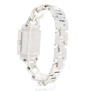  Shop Authentic Guess Vanity Silver Dial Silver Steel Strap Watch for Women - W1029L1 - Luxxuri
