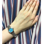  Shop Authentic Marc Jacobs Amy Blue Dial Silver Steel Strap Watch for Women - MBM3274 - Luxxuri