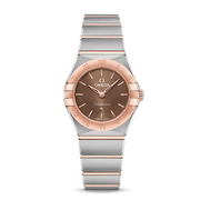  Shop Authentic Omega Constellation Quartz Brown Dial Silver Steel Strap Watch for Women - 131.20.25.60.13.001 - Luxxuri